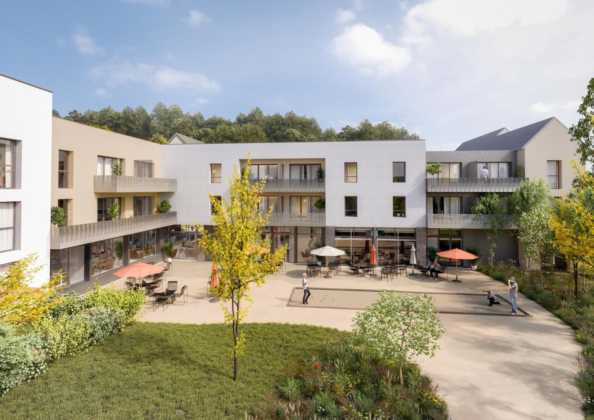 דינאן Residence Services Seniors - Domitys Les Jardins D'Ahna מראה חיצוני תמונה